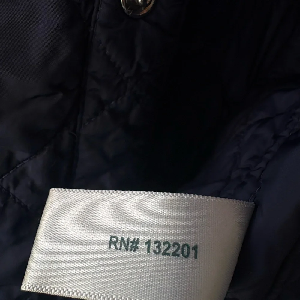 Criquet Men's Quilted Shirt Jacket - Deep Blue - Picture 5 of 10